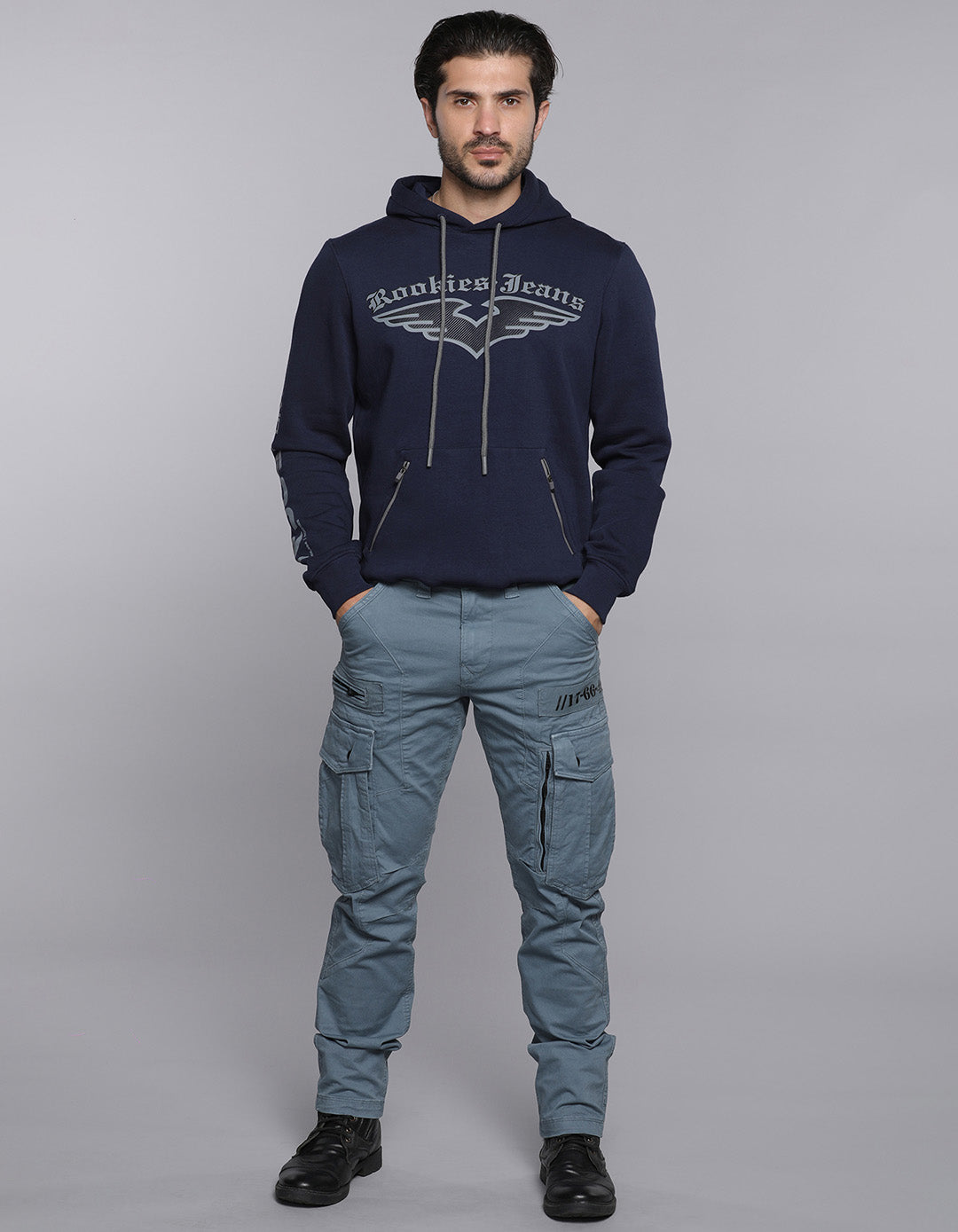 Petrol Regular Fit Cargo Pant